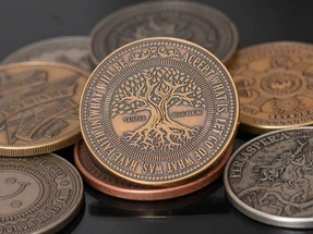 EDC Coins with Inspirational Quotes and Mantras to Help You Stay Focused and Overcome Adversity