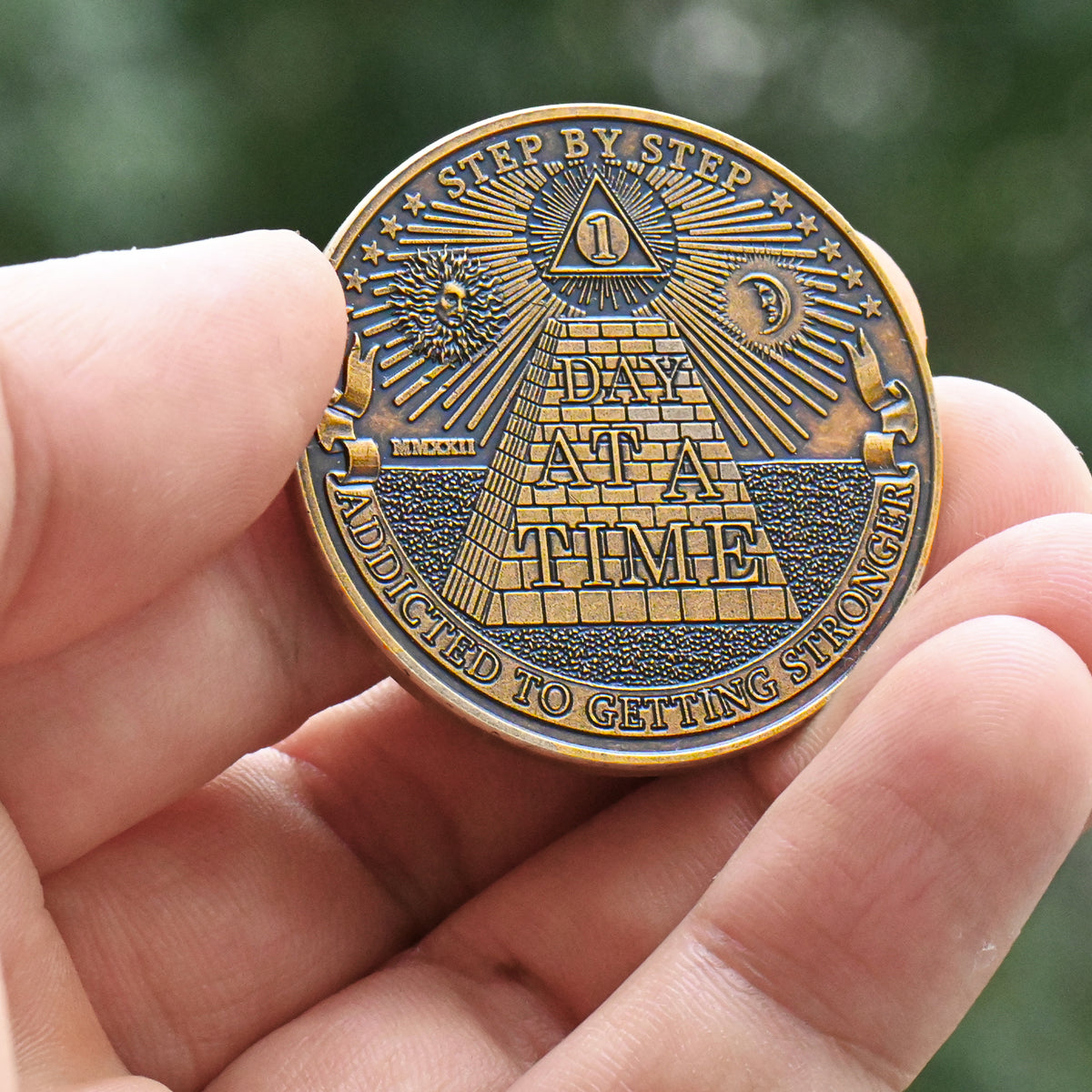 Addiction Coin EDC Reminder Coins