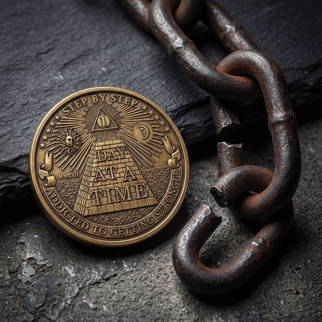 Hope Coin Addiction Coin – Daily Reminder of Strength, Sobriety & Hope | EDC ...