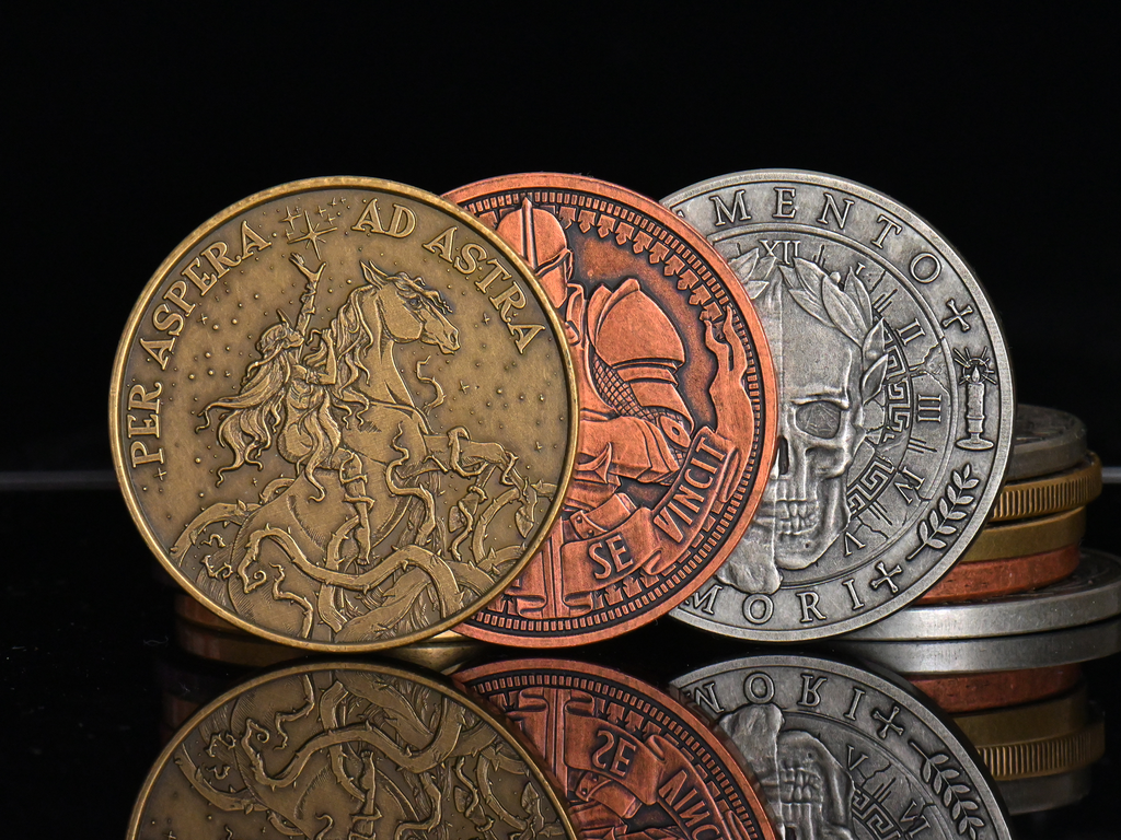 Latin Quote Coins