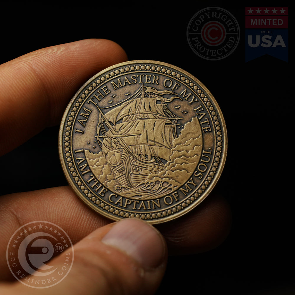 Inv Coin Invictus Coin – EDC Reminder Coins