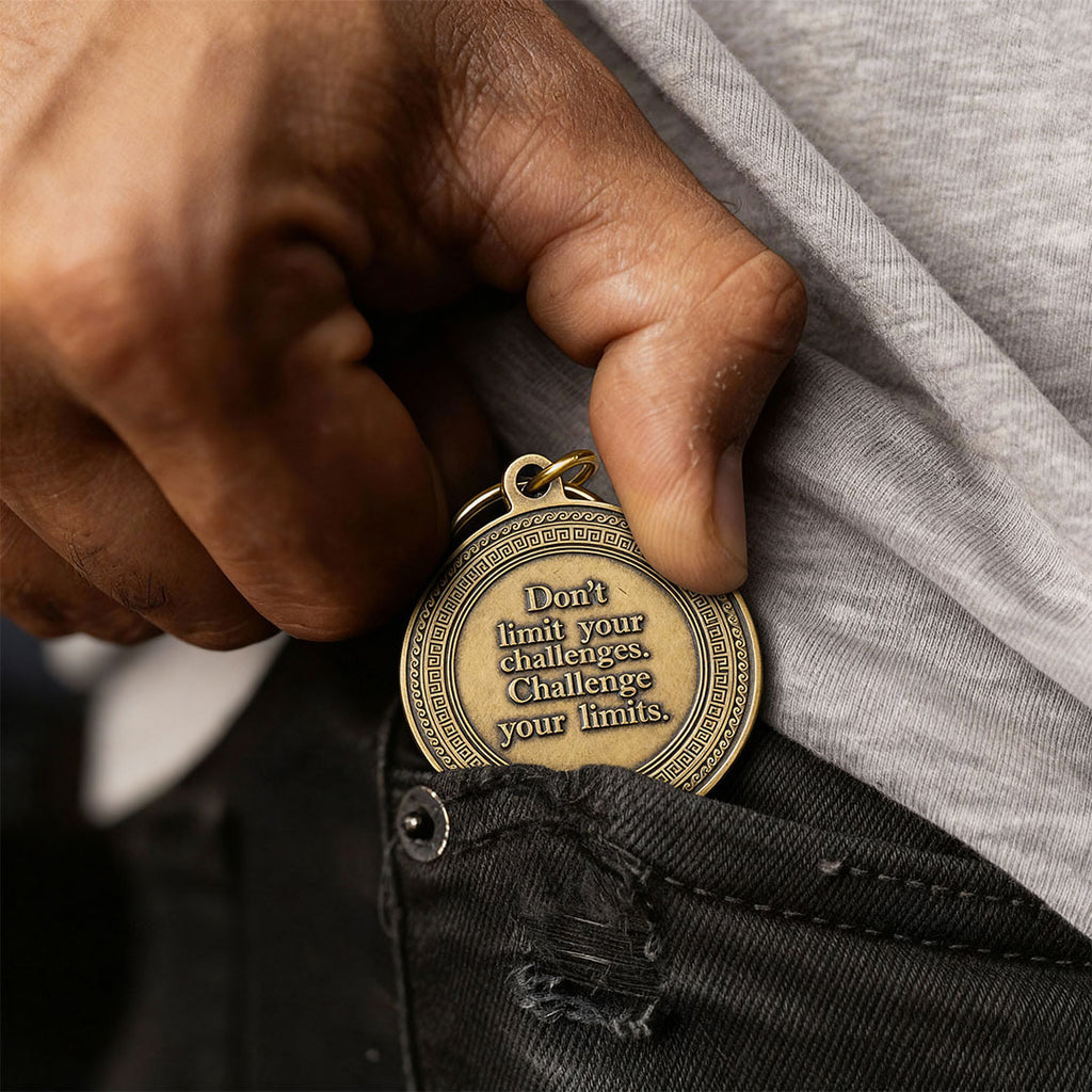 Warrior Mindset Key Tag