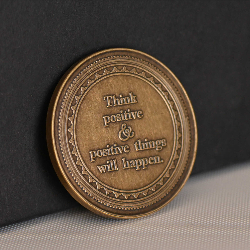 Positive Thoughts Coin