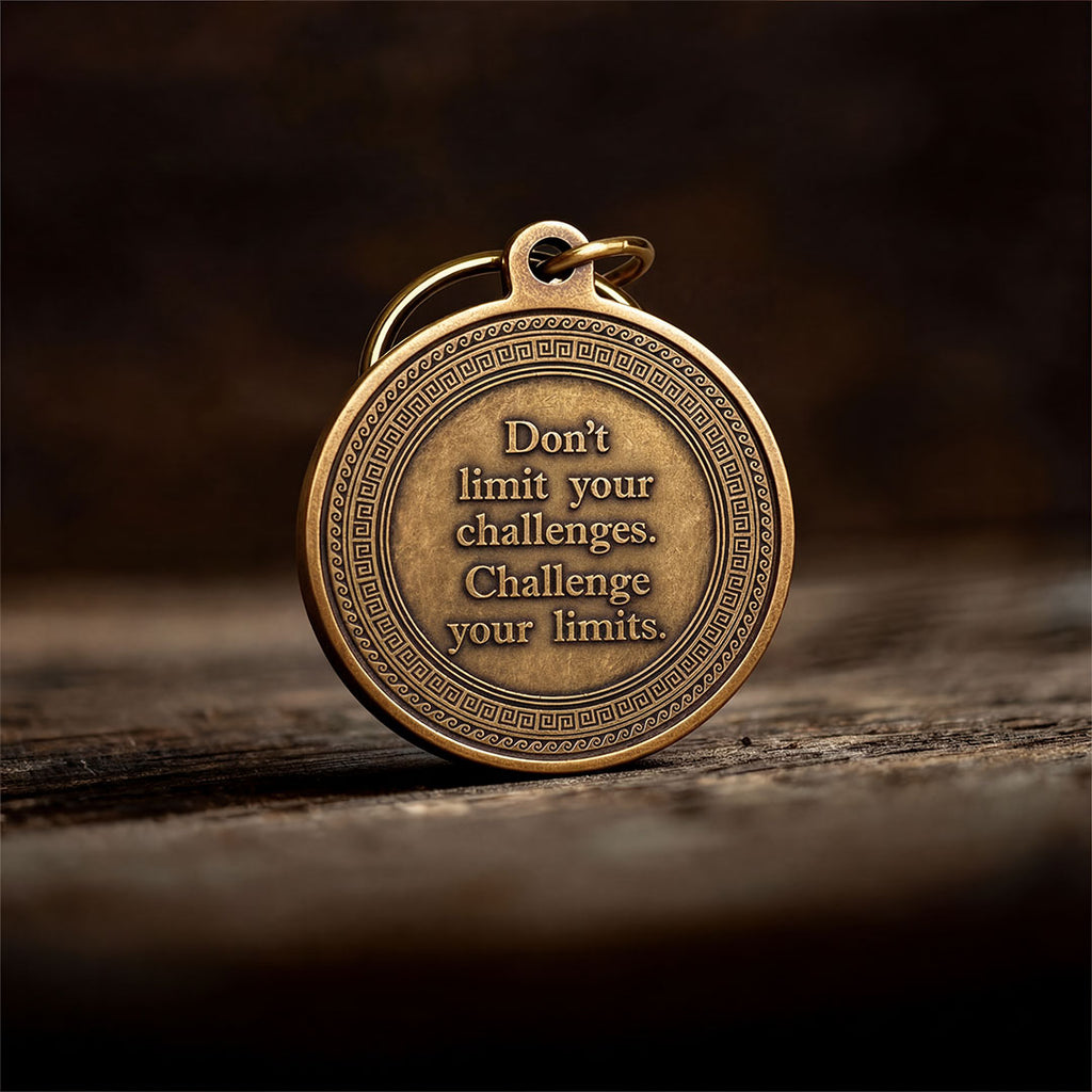 Warrior Mindset Key Tag