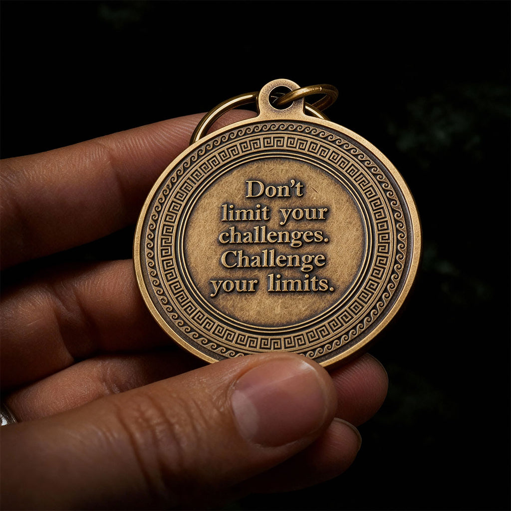 Warrior Mindset Key Tag