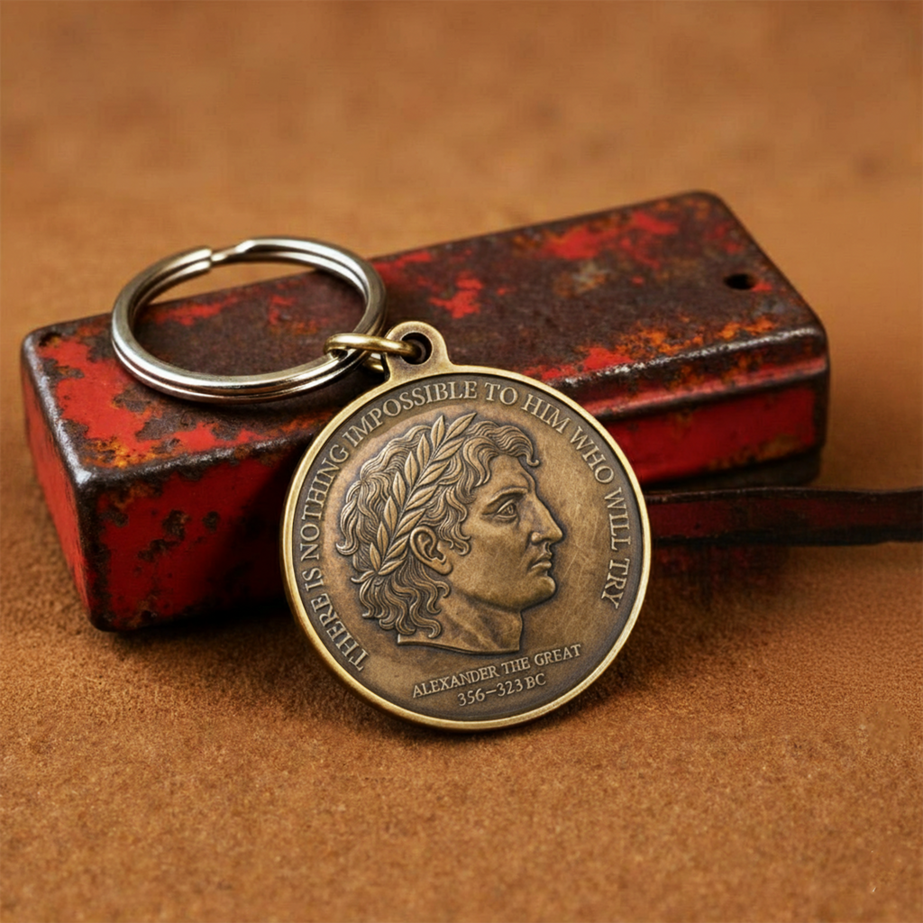 Alexander the Great Key Tag