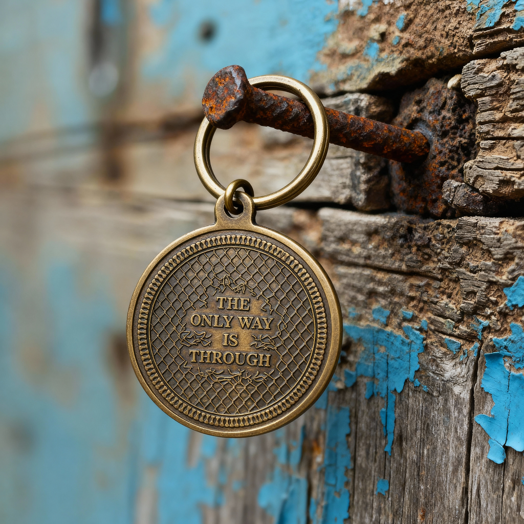 Keep Going Key Tag