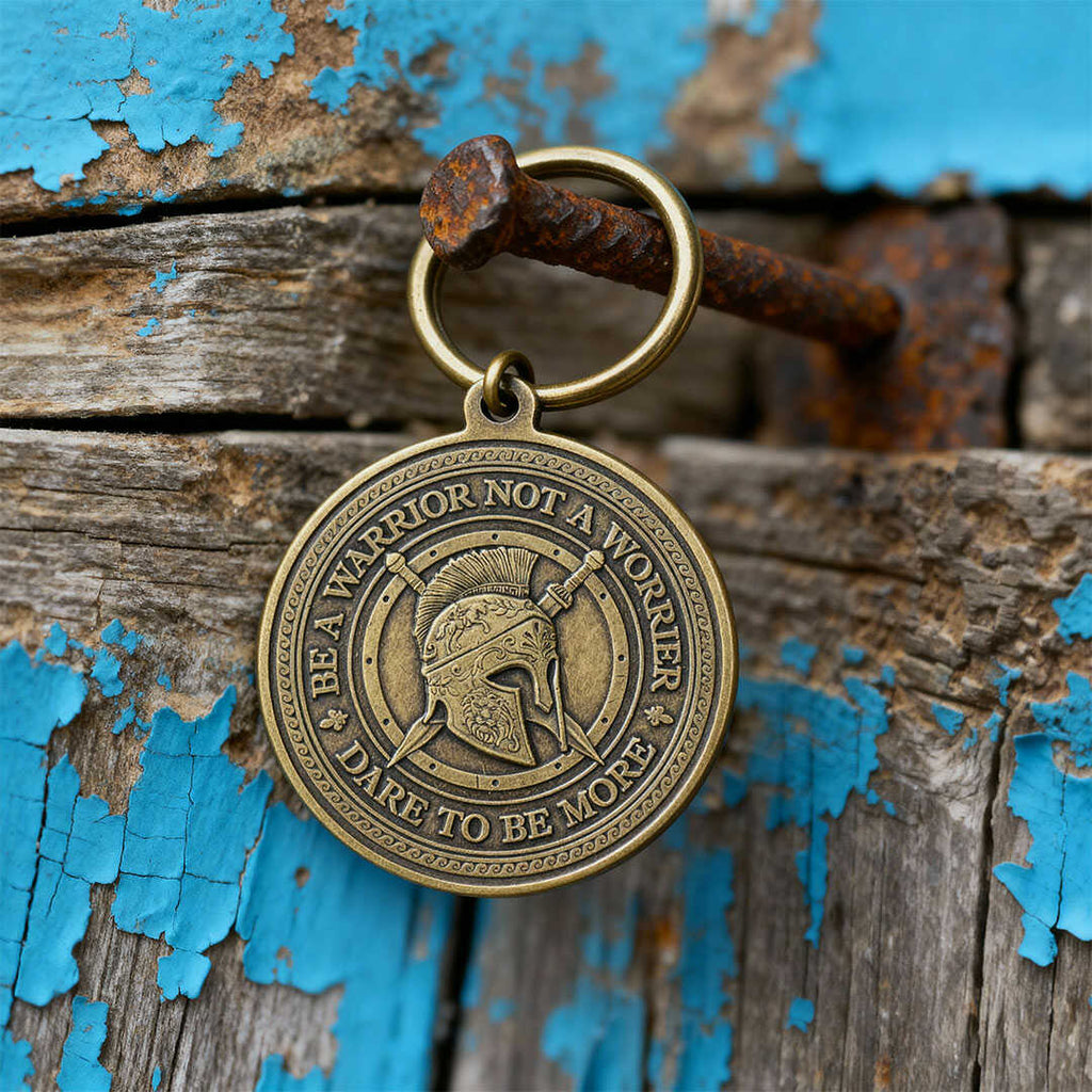Warrior Mindset Key Tag
