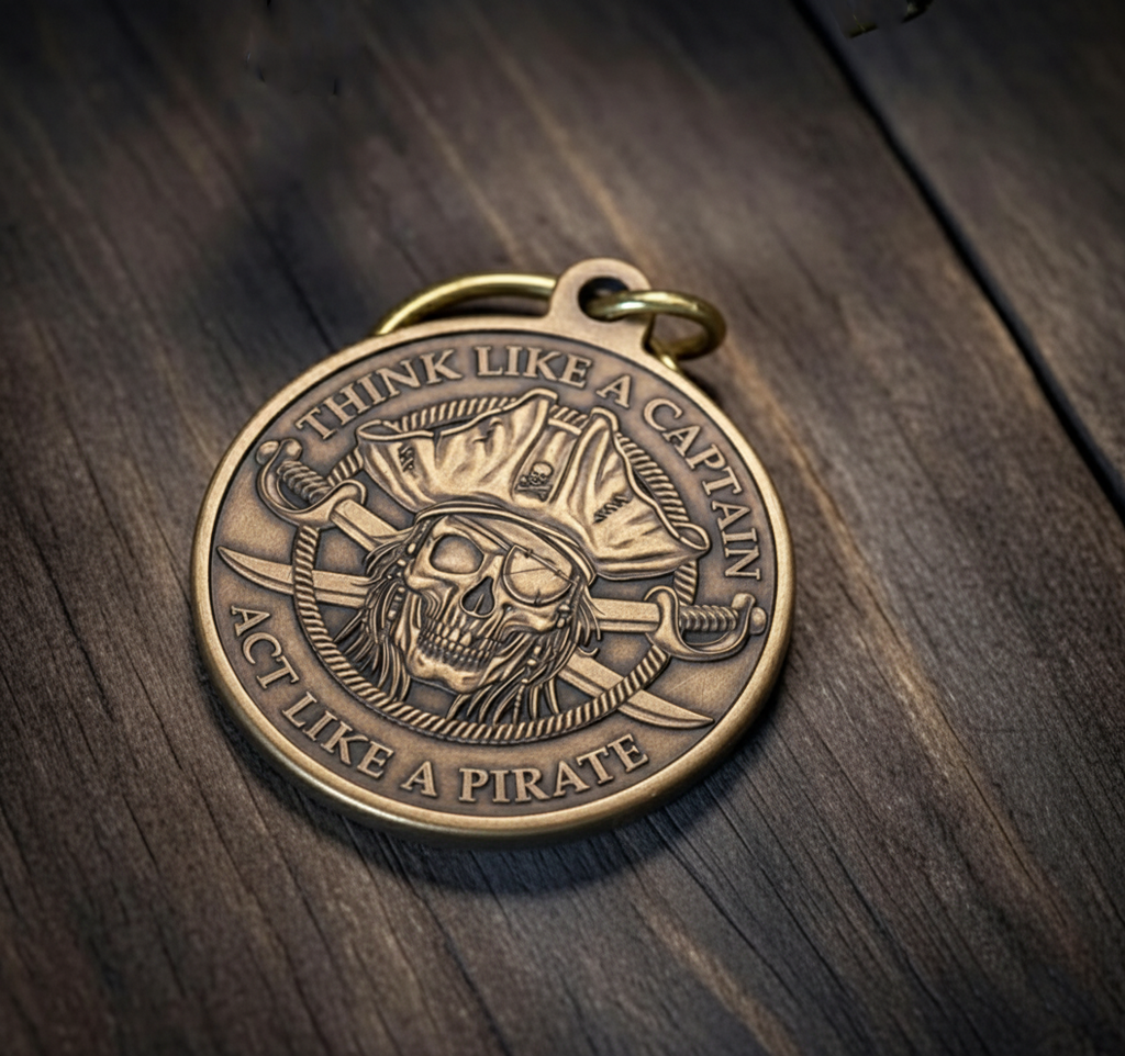 Pirate Key Tag