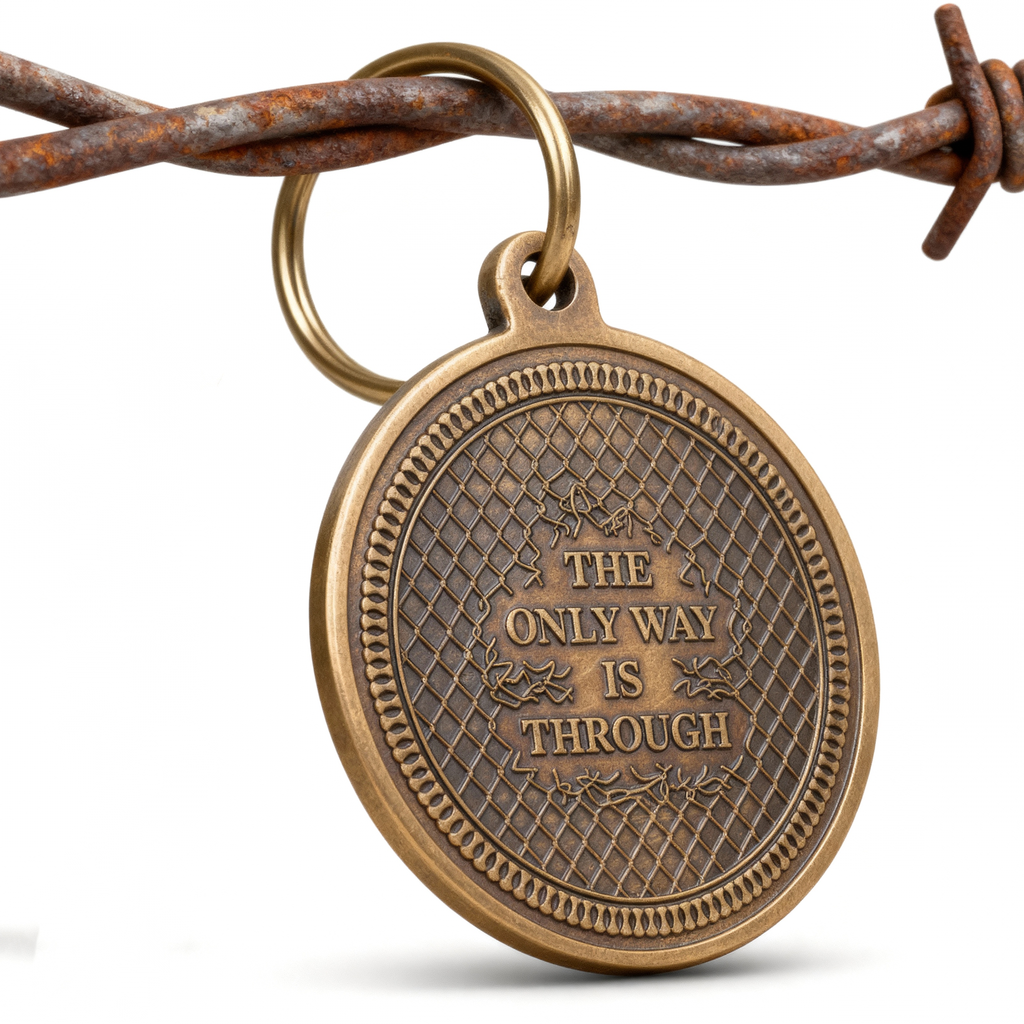 Keep Going Key Tag