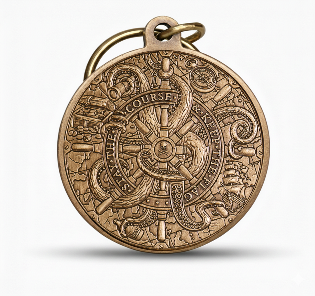 Pirate Key Tag