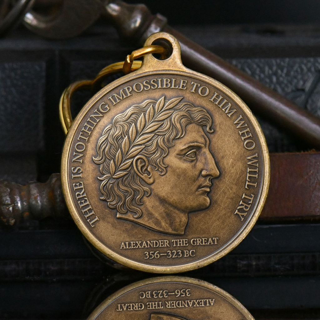 Alexander the Great Key Tag