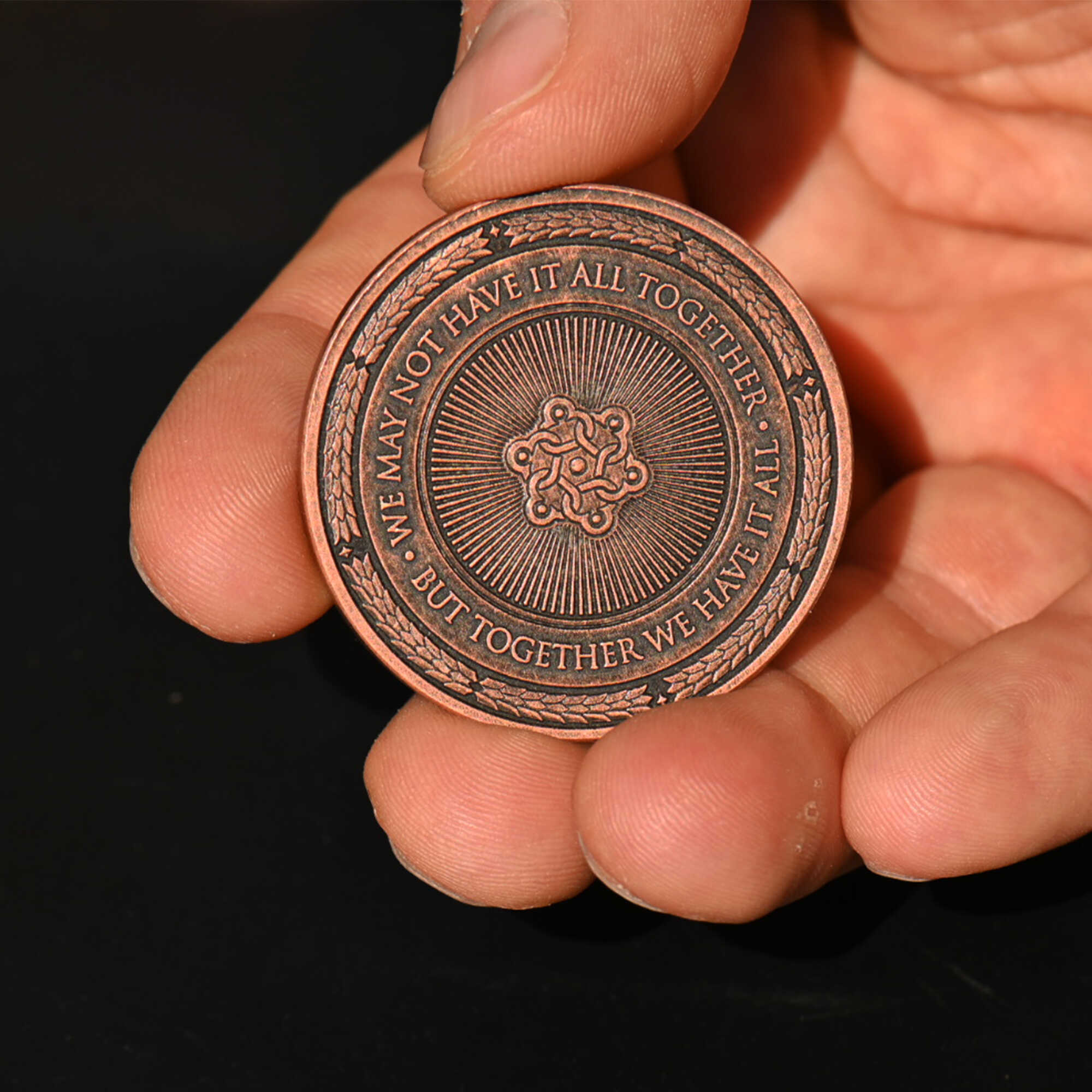 Family Program Coin Family Coin | Familia Ante Omnia Keepsake Gift – EDC Reminder Coins