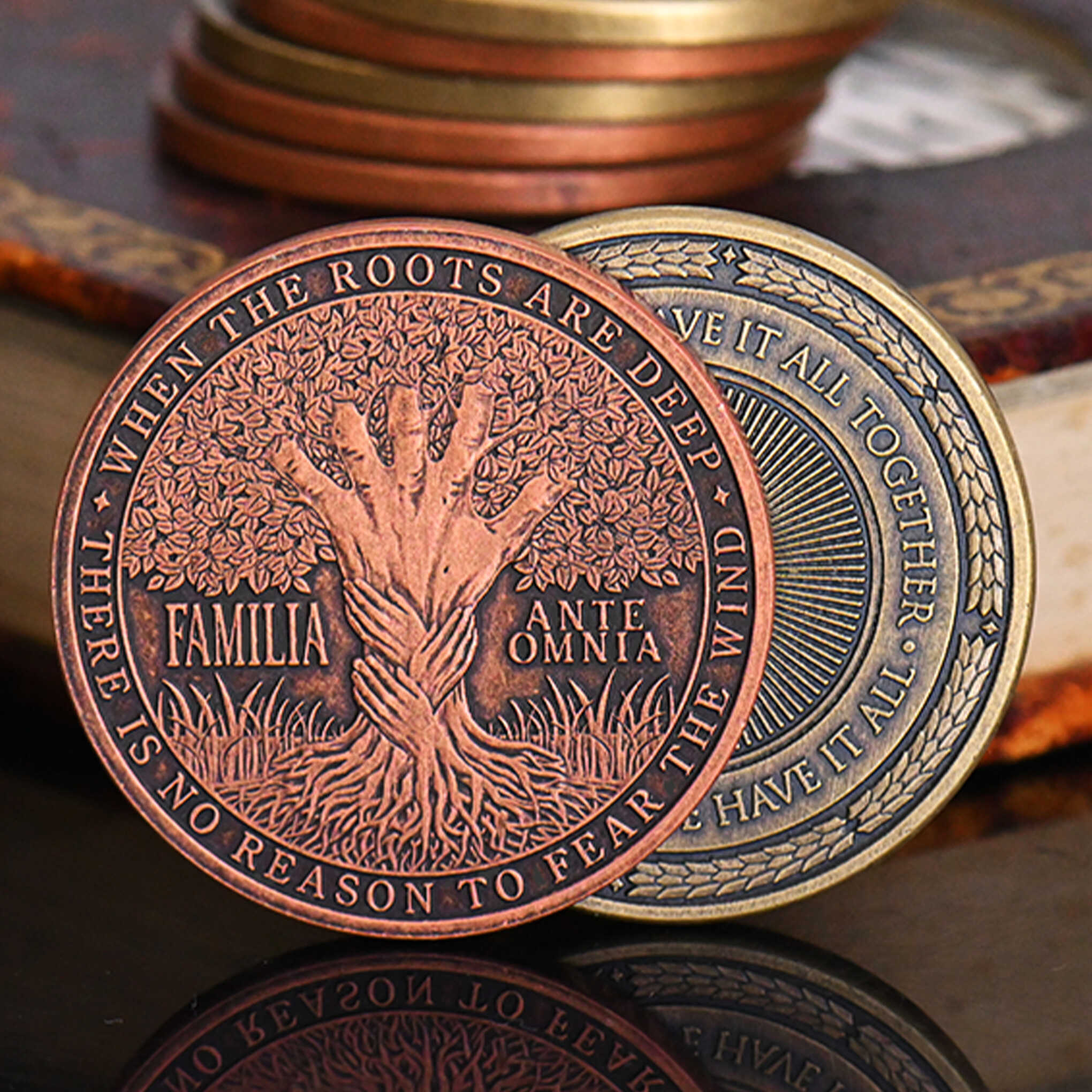 Family Program Coin Family coin – EDC Reminder Coins