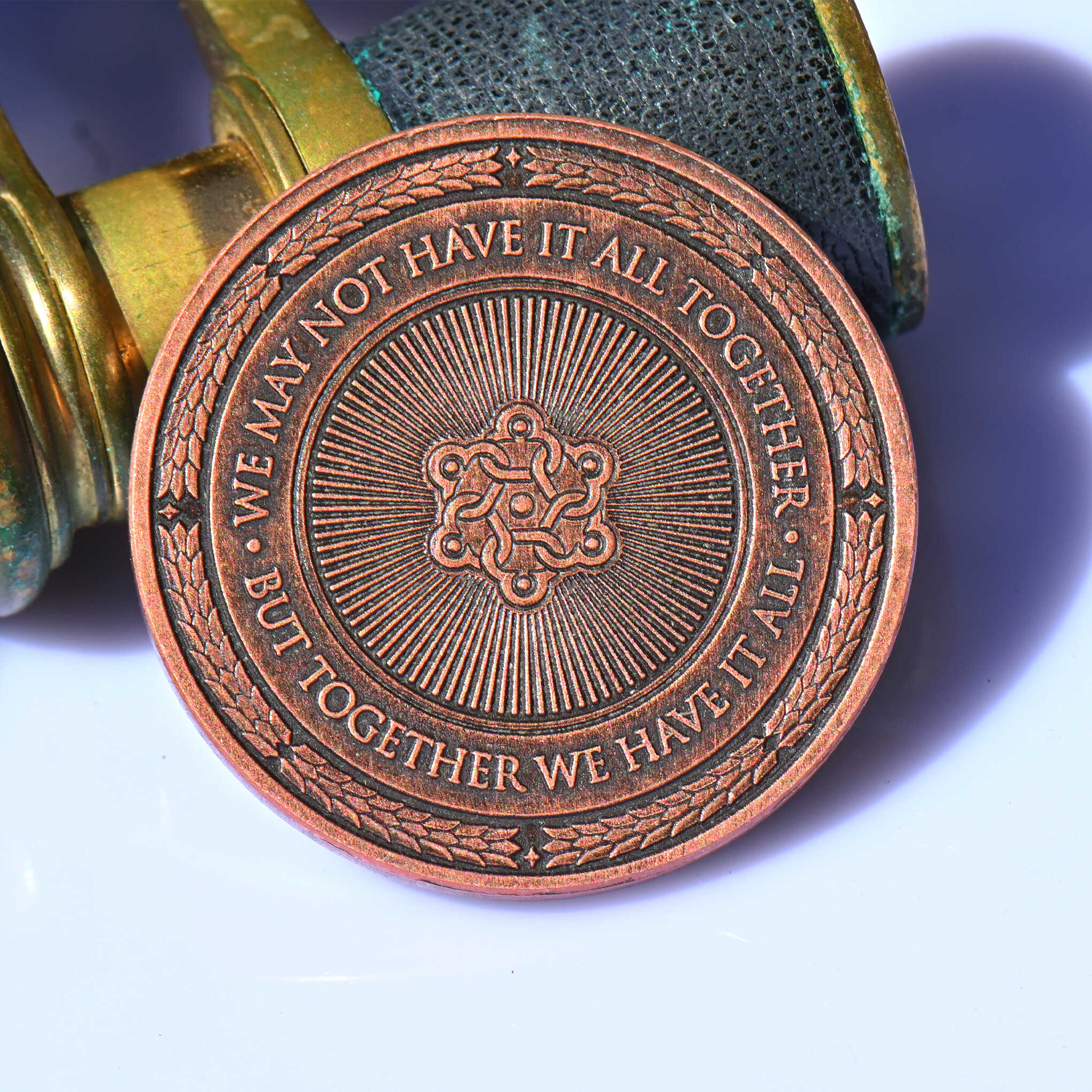 Family Program Coin Family Coin | Familia Ante Omnia Keepsake Gift – EDC Reminder Coins