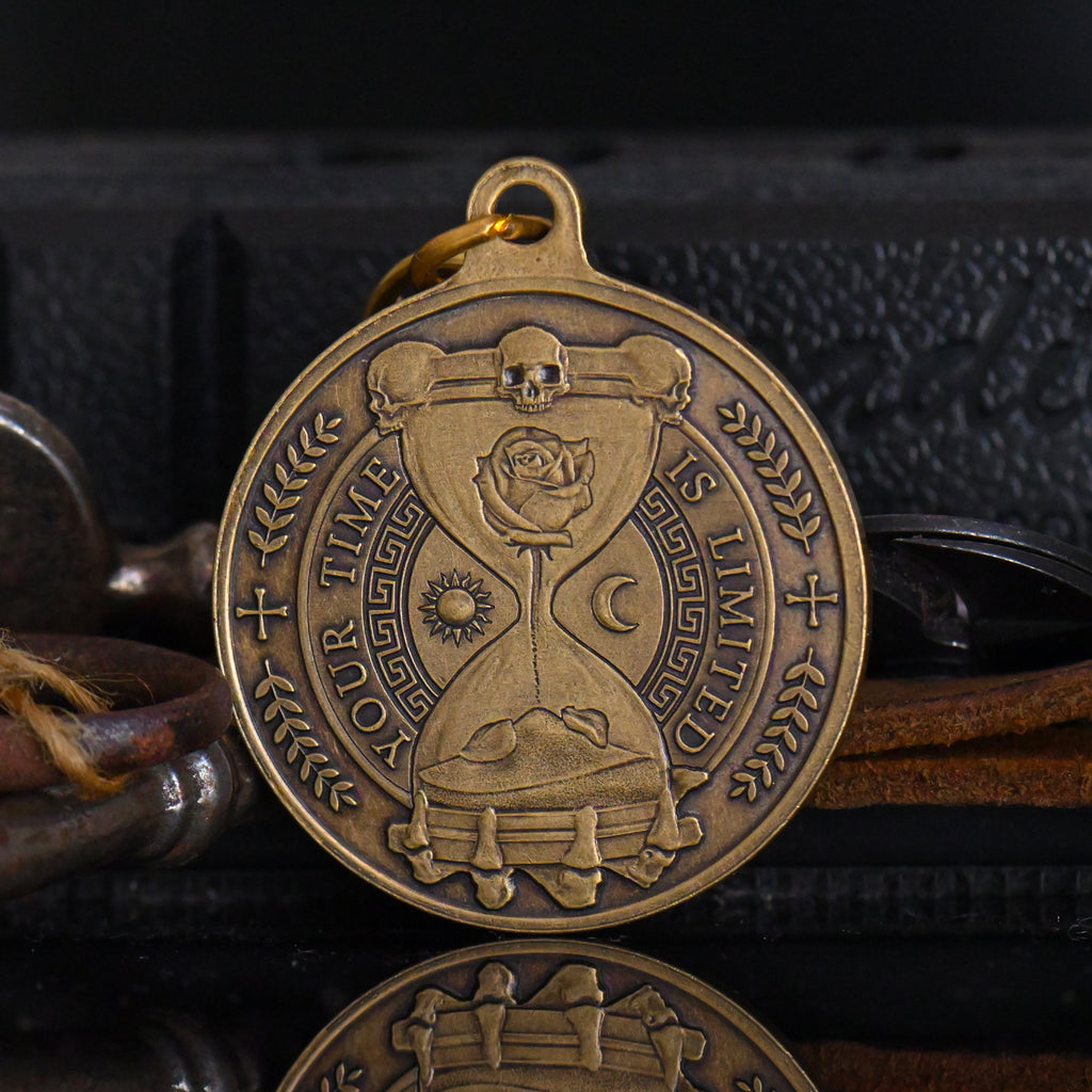 Memento Mori Key Tag