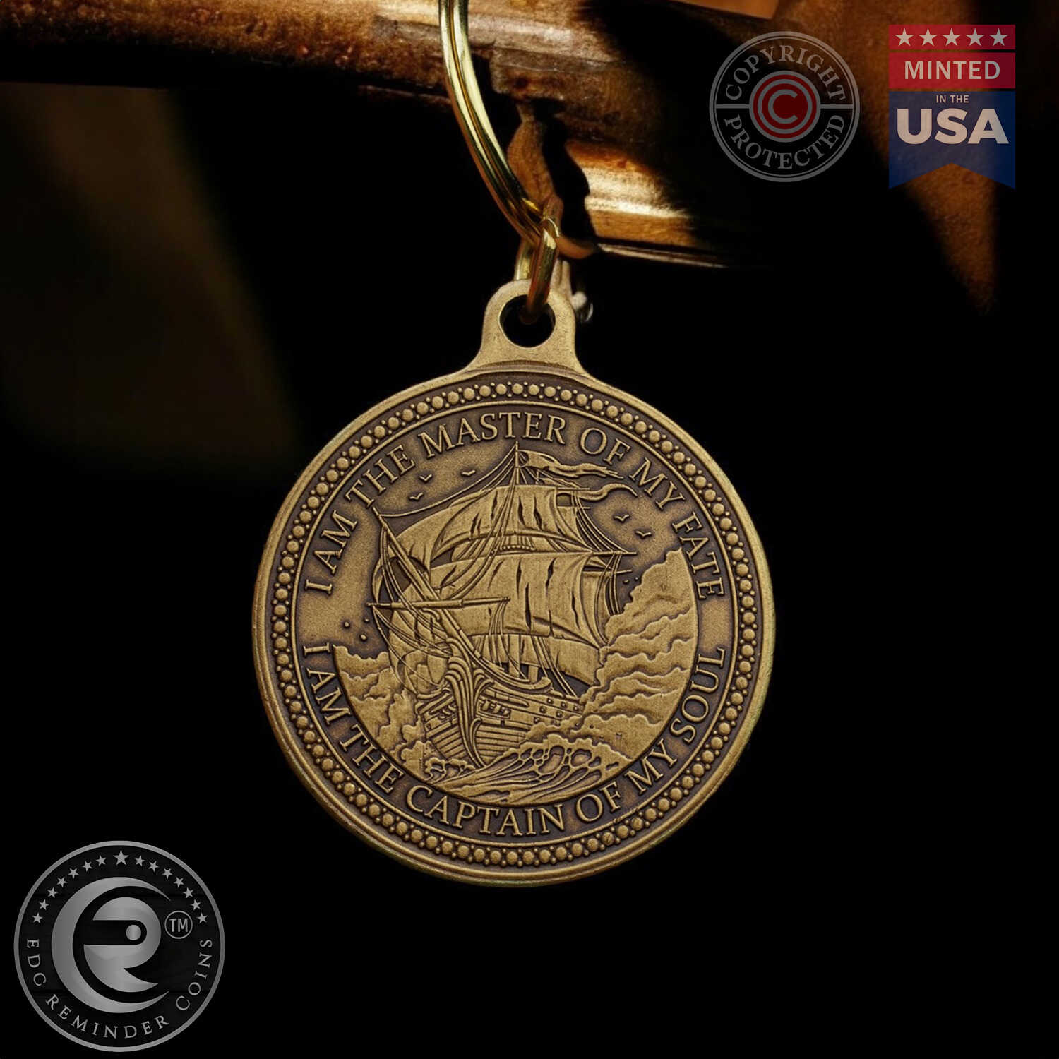 Invicus Key Invictus Key Tag – EDC Reminder Coins