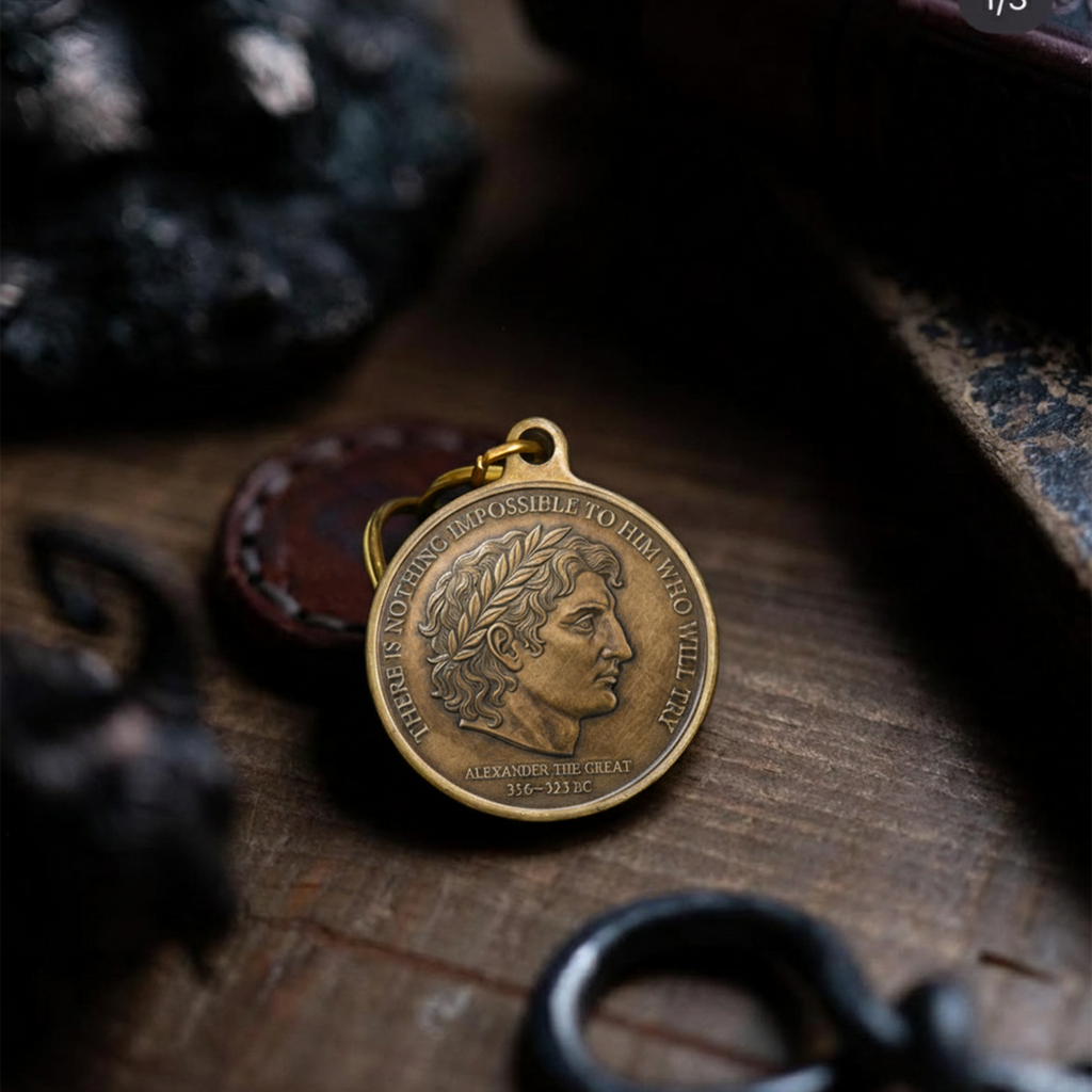 Alexander the Great Key Tag