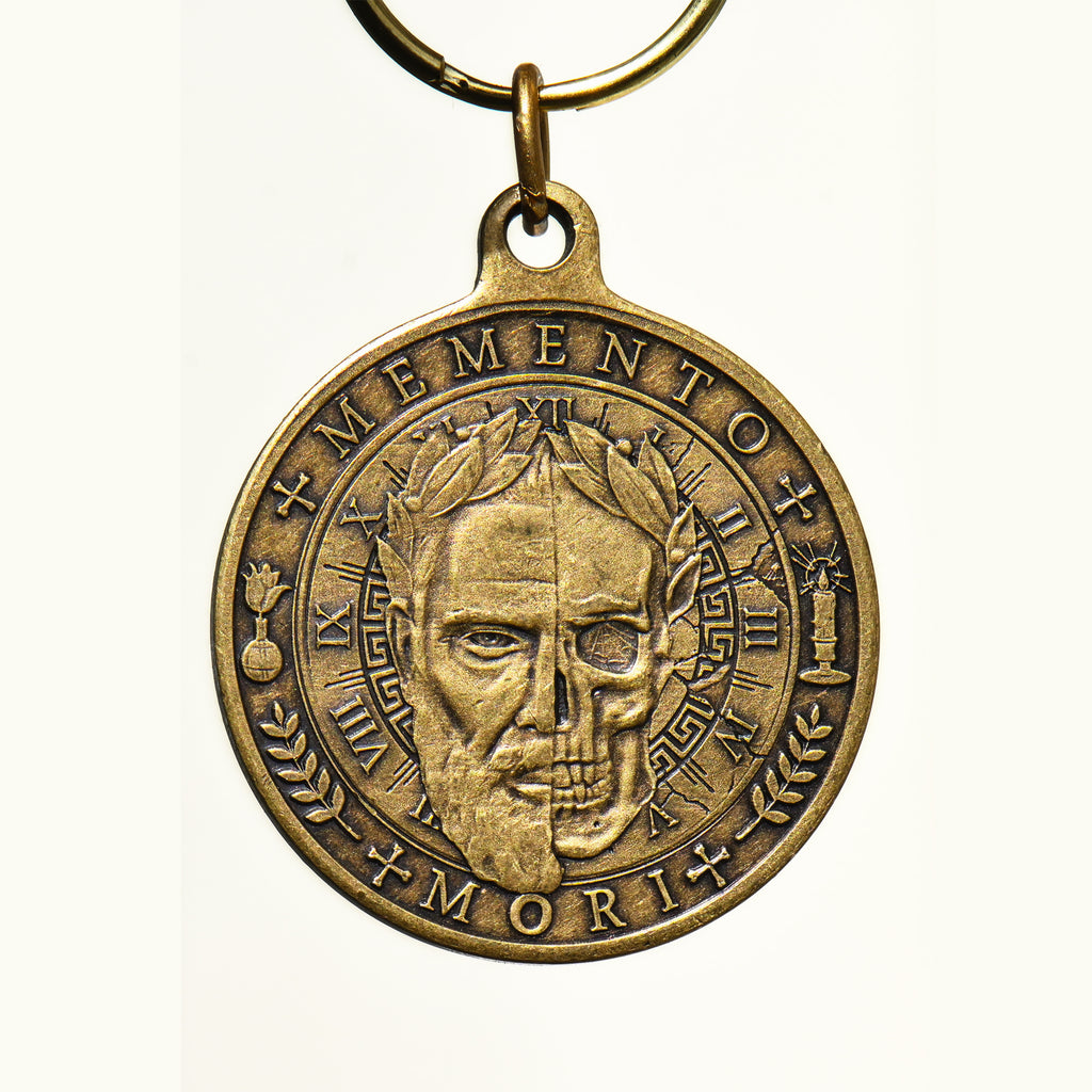 Memento Mori Key Tag