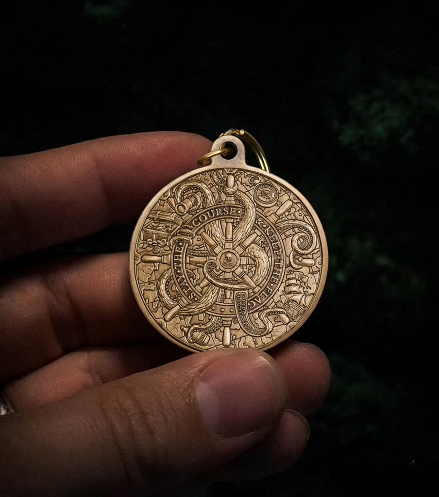 Pirate Key Tag