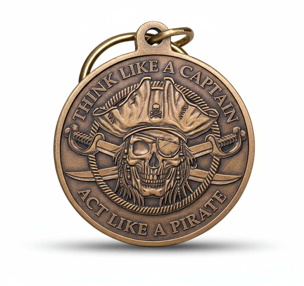 Pirate Key Tag