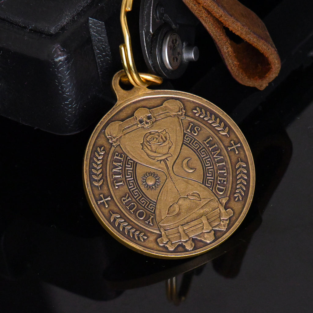 Memento Mori Key Tag