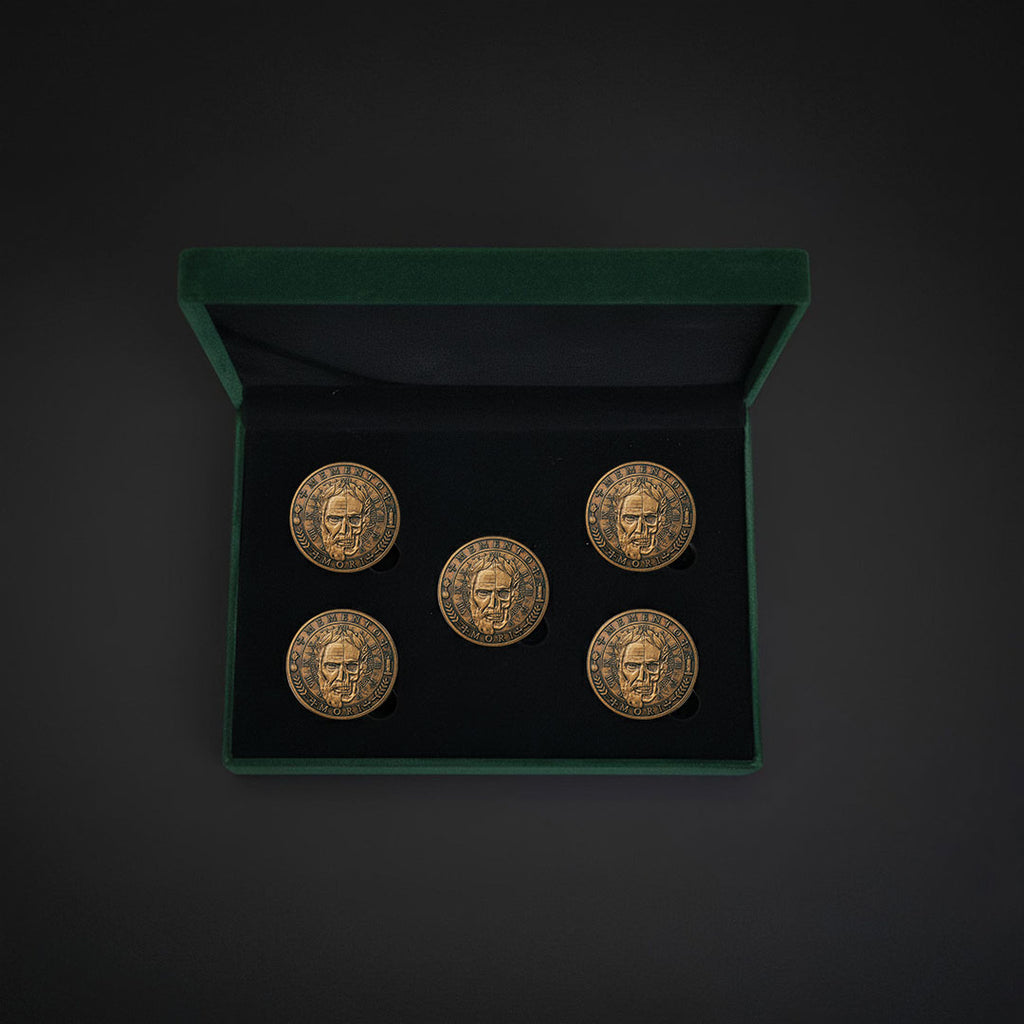 Box for 5 coins (without coins)