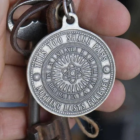 This Too Shall Pass Key Tag