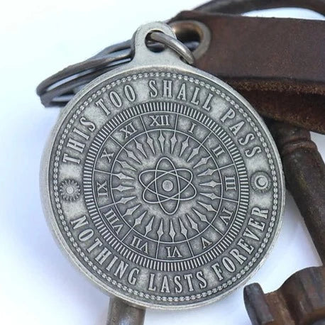 This Too Shall Pass Key Tag