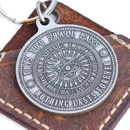 This Too Shall Pass Key Tag