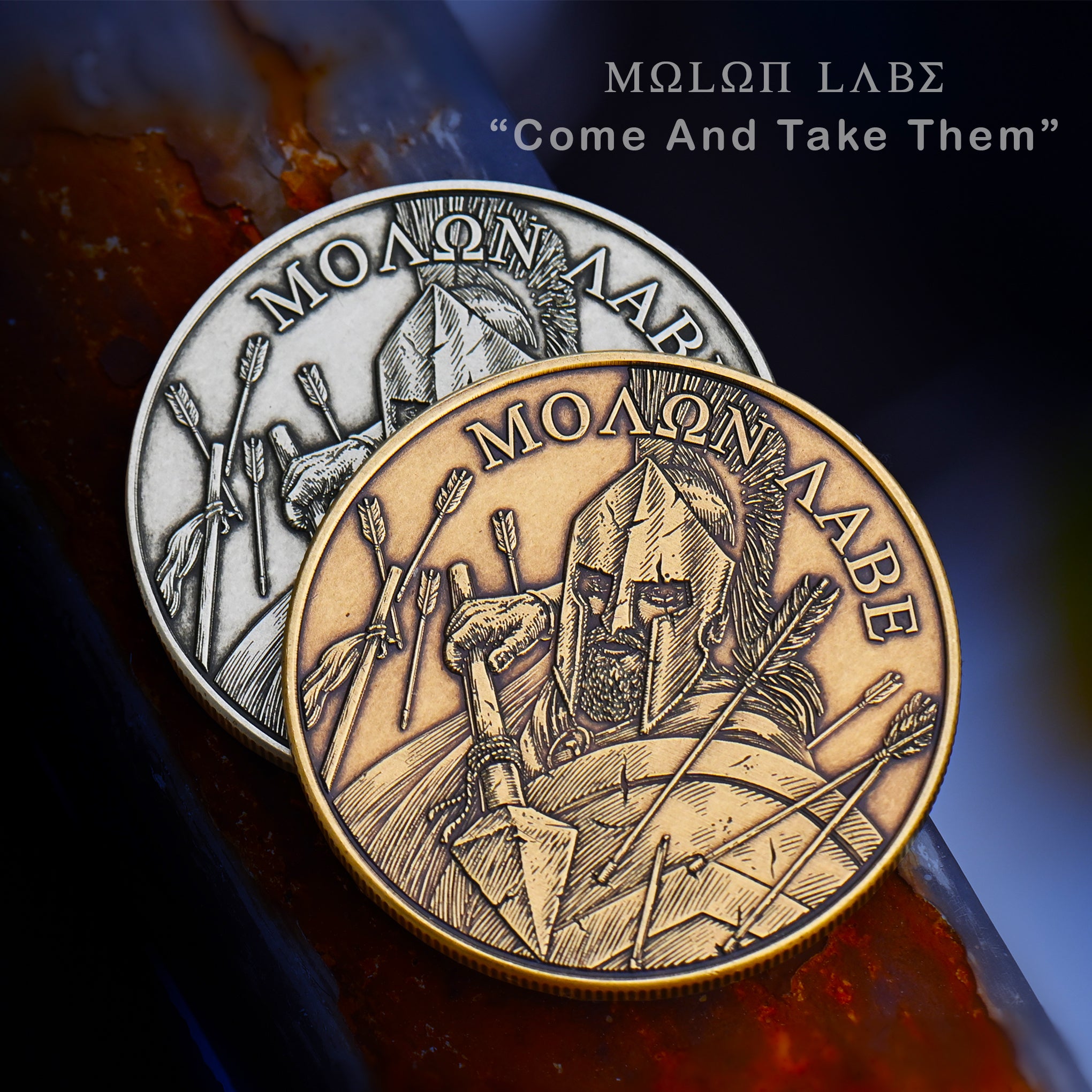 thumbnail image 2 of MOLON LABE Spartan Shield Tactical Patch – 3 Inch Hook Back – ACU/Combat Style 2 of 3