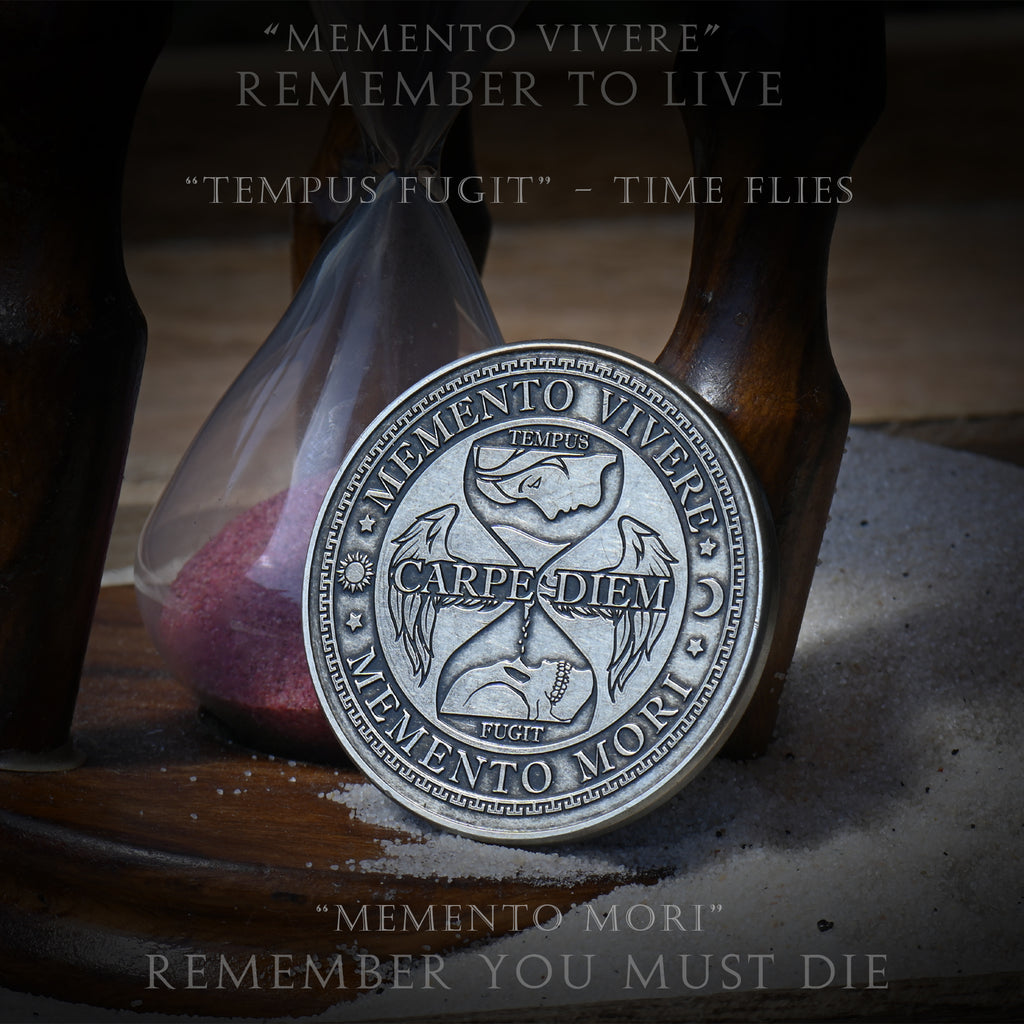 Diam Coin Carpe Diem Coin – EDC Reminder Coins