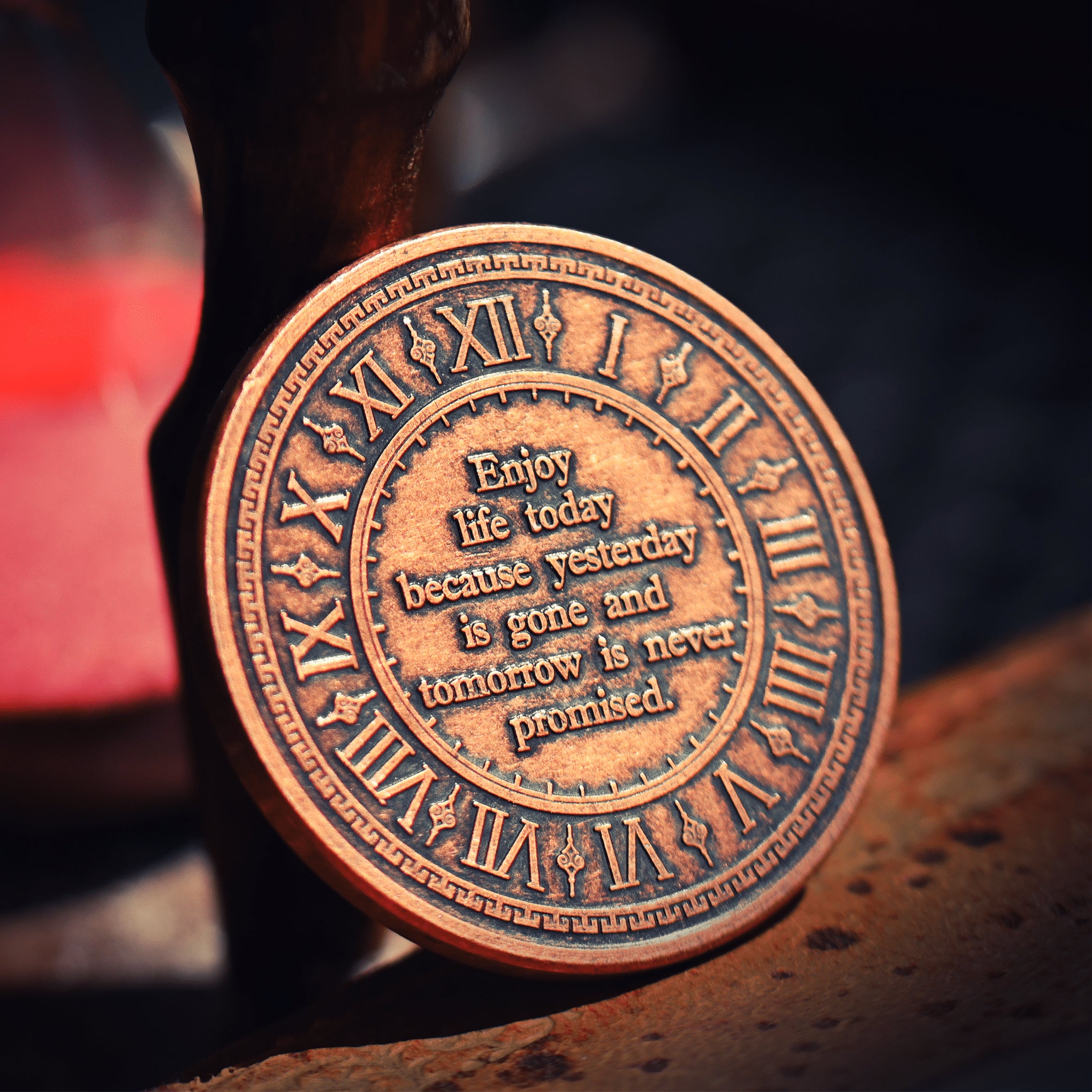 Diam Coin Carpe Diem Coin – EDC Reminder Coins