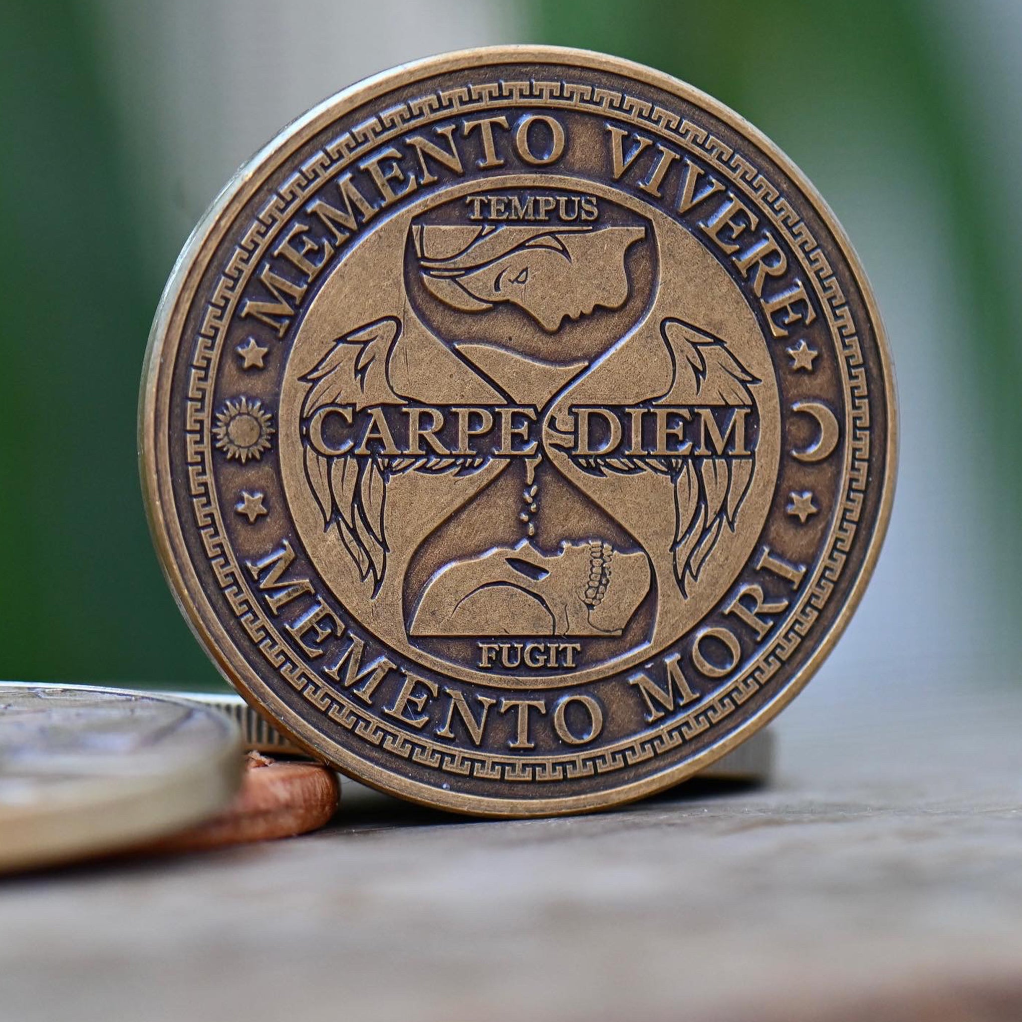 Diam Coin Carpe Diem Coin – EDC Reminder Coins