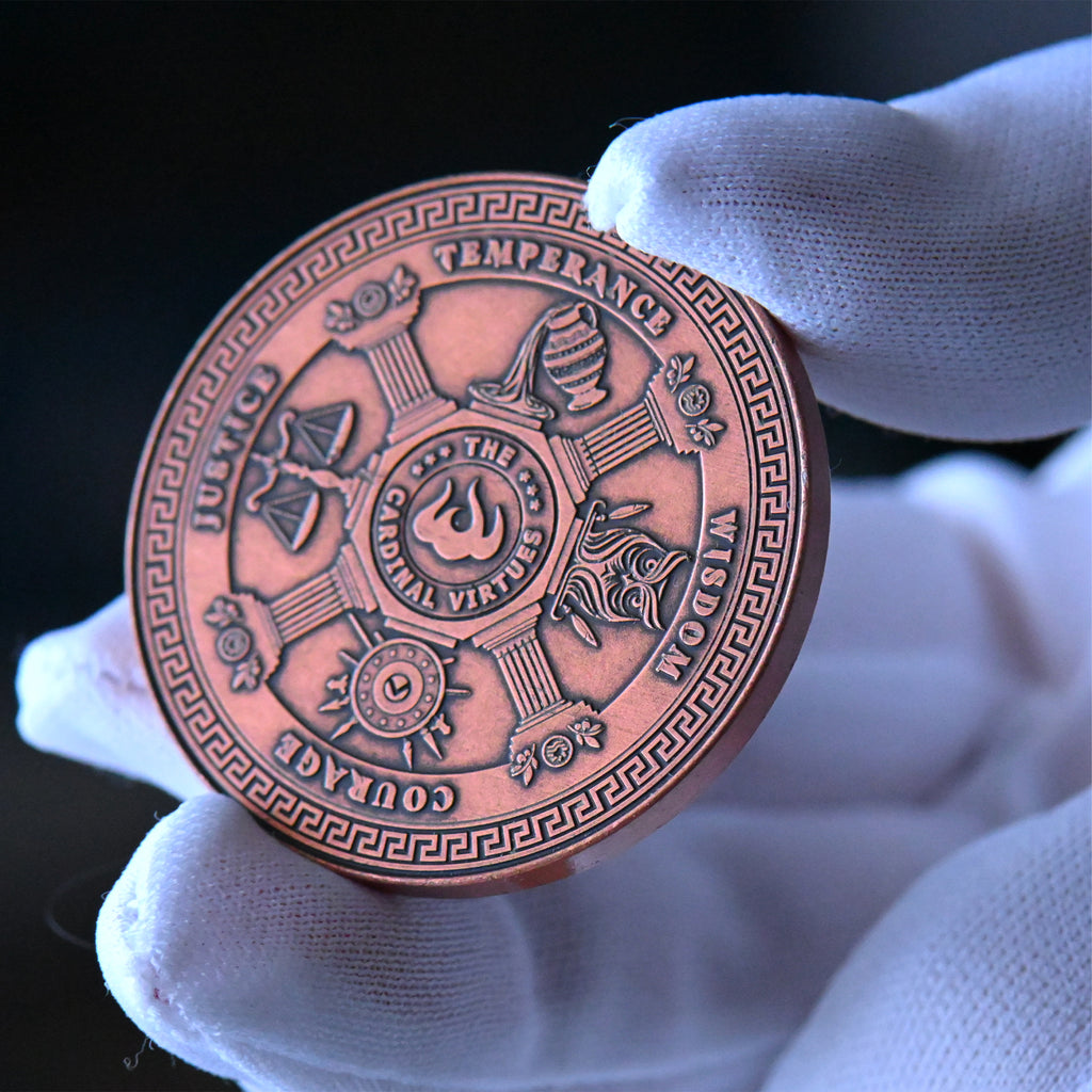 Stoic Virtues Coin