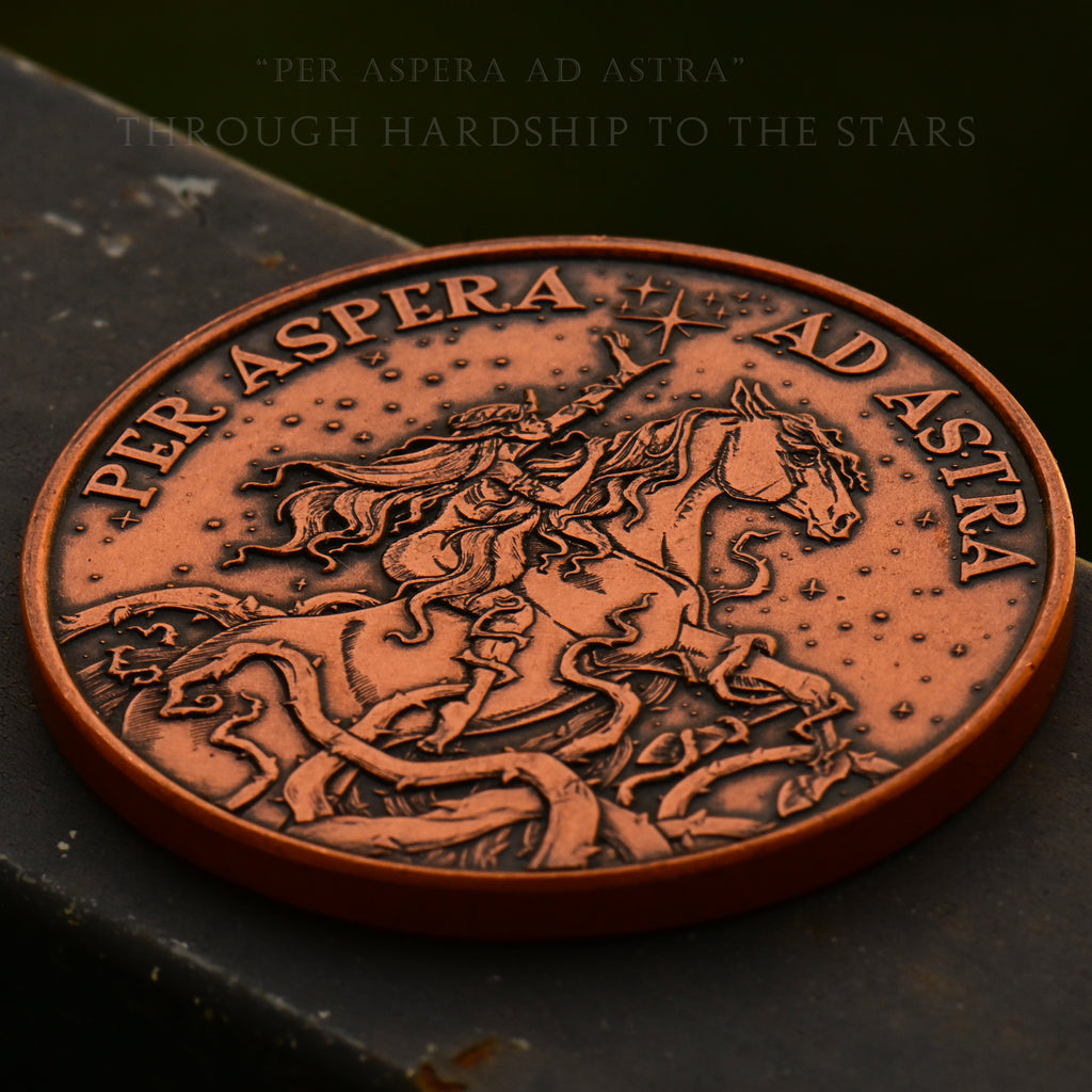 Per Aspera Ad Astra Coin