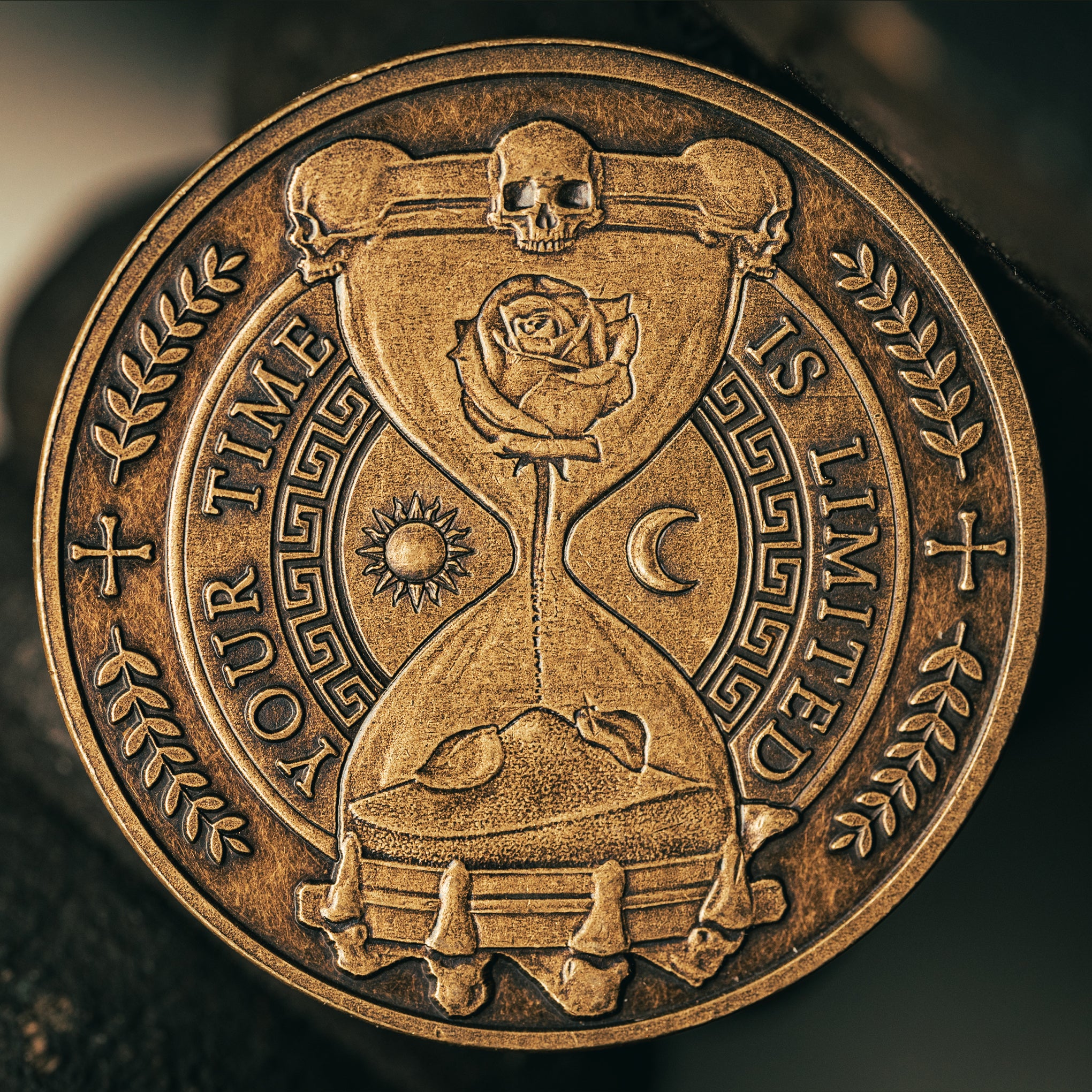 Memento Mori Coin EDC Reminder Coins