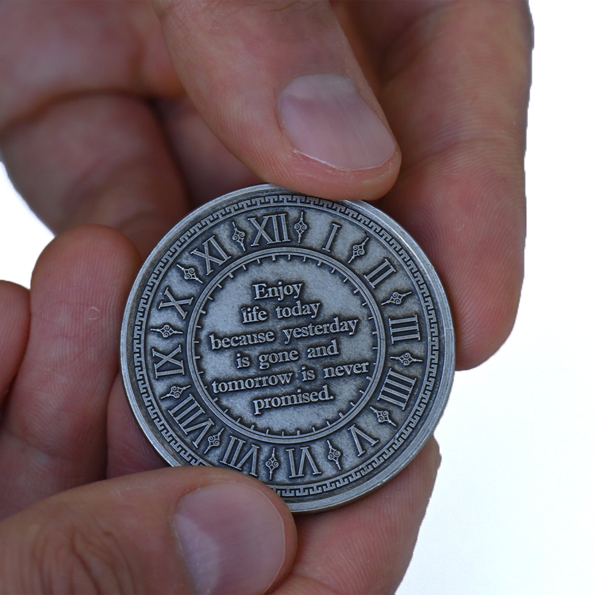 Diam Coin Latin Is Never Promised Tomorrow